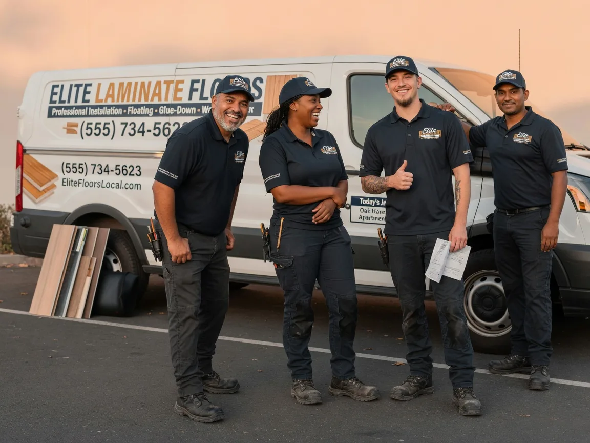 Laminate flooring installation company in Burton, OH